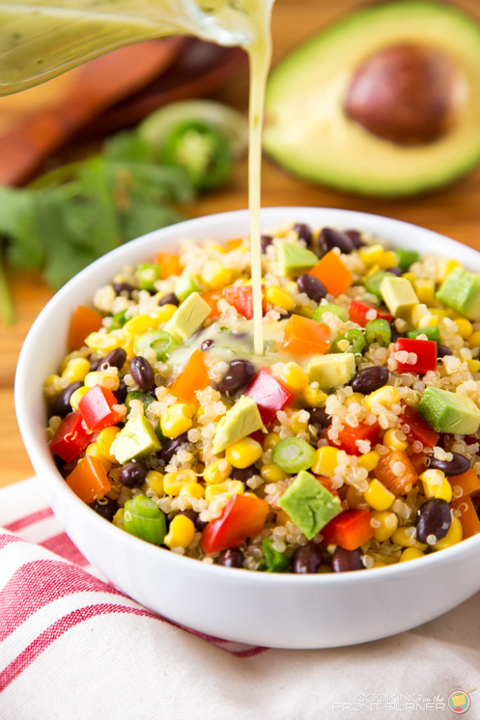 Mexican Quinoa Salad | Cooking on the Front Burner