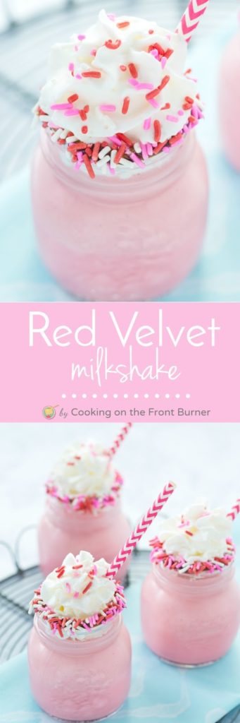 Red Velvet Milkshake | Cooking on the Front Burner