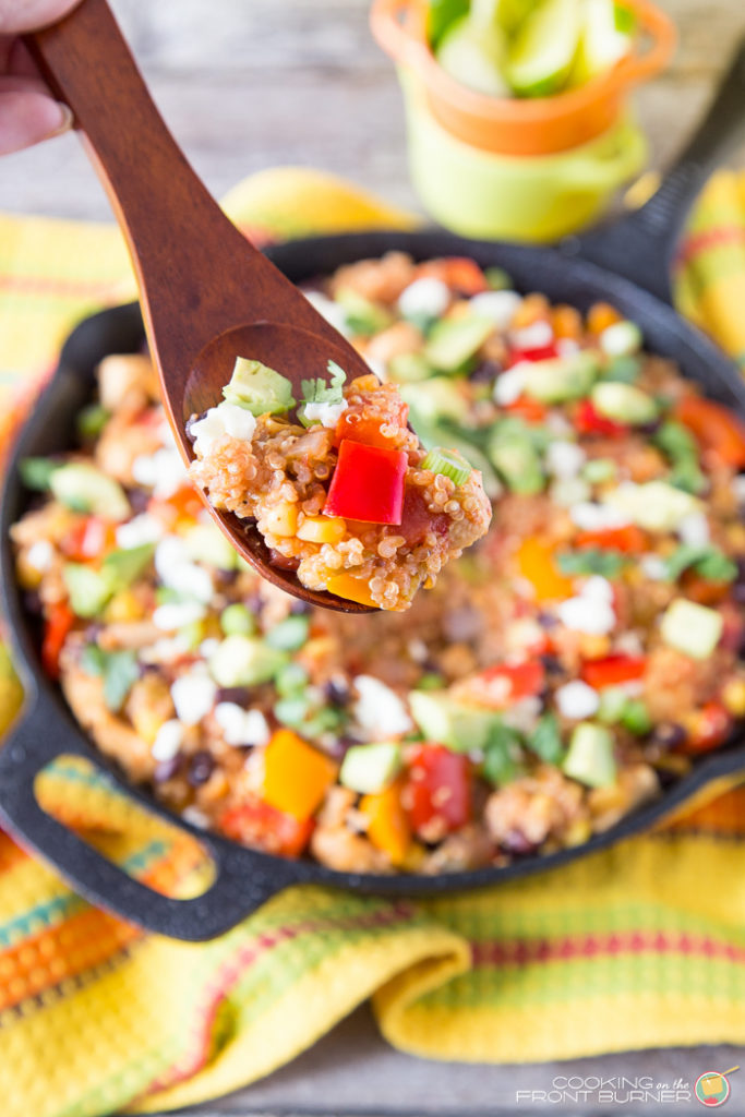 Mexican Quinoa Skillet Dinner