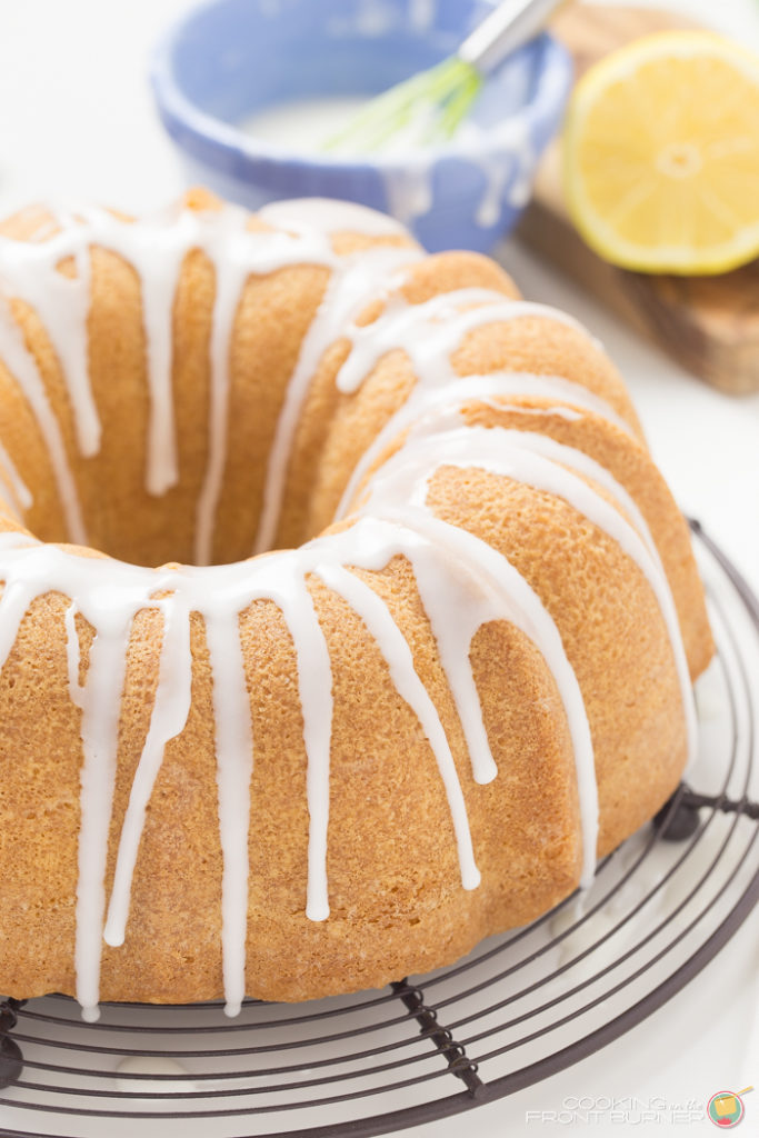 Lemon Pound Cake | Cooking on the Front Burner