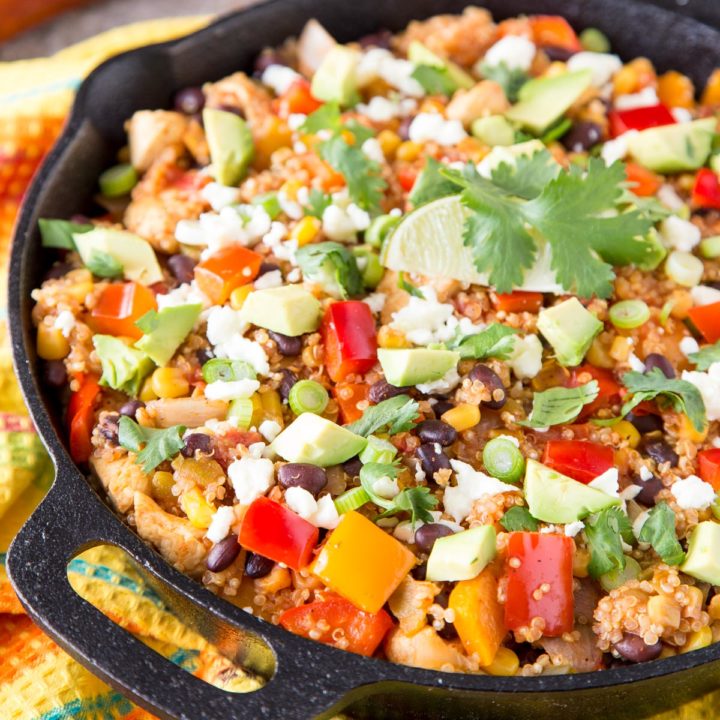 Mexican Quinoa Skillet Dinner