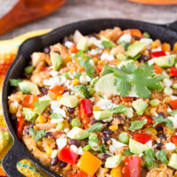 Mexican Quinoa Skillet Dinner