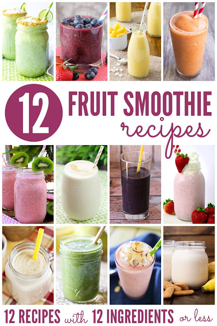12 Fruit Smoothie Recipes