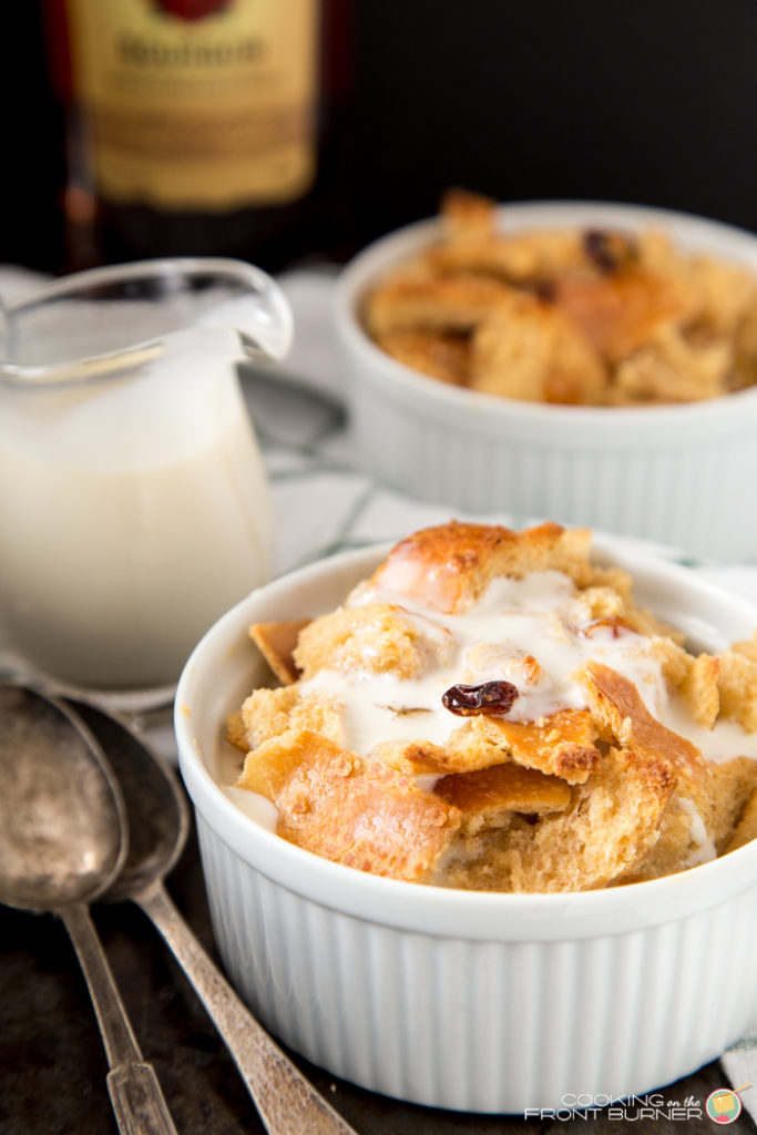 Bourbon Bread Pudding with Bouorbon Sauce