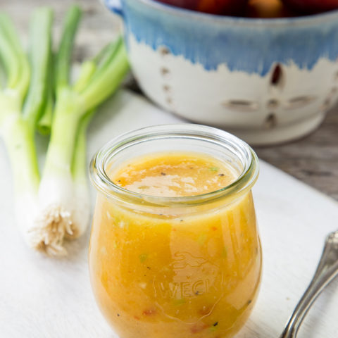 Peach Ginger Vinaigrette