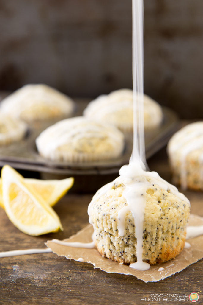 Lemon Poppy Seed Muffins | Cooking on the Front Burner