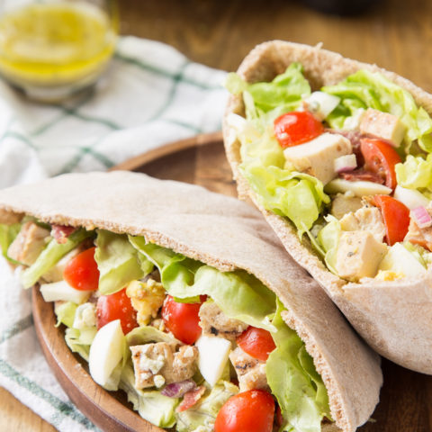 Cobb Salad Pita Pocket