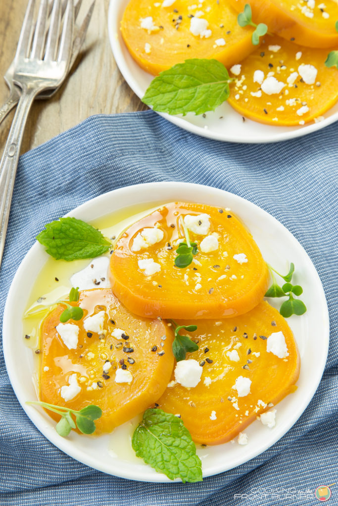 Roasted Golden Beet Salad