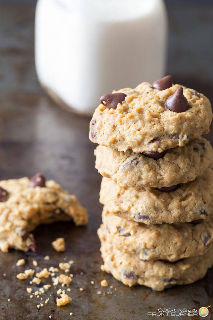 Pumpkin Oatmeal Cookies with Chocolate Chips