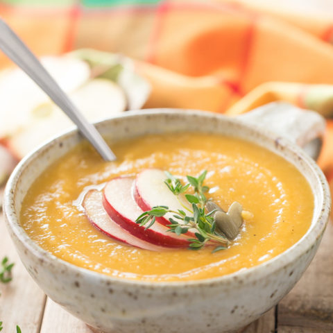 Butternut Squash and Apple Soup