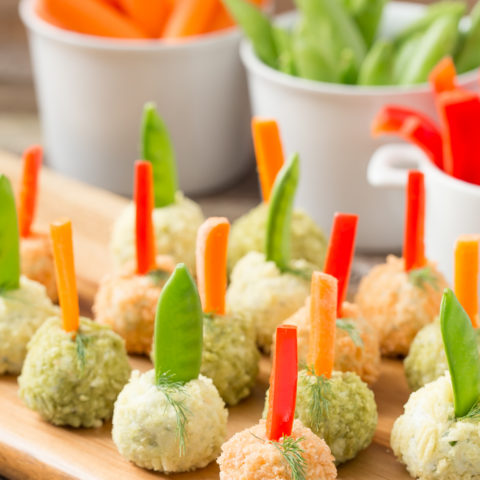 Veggie Dip Poppers