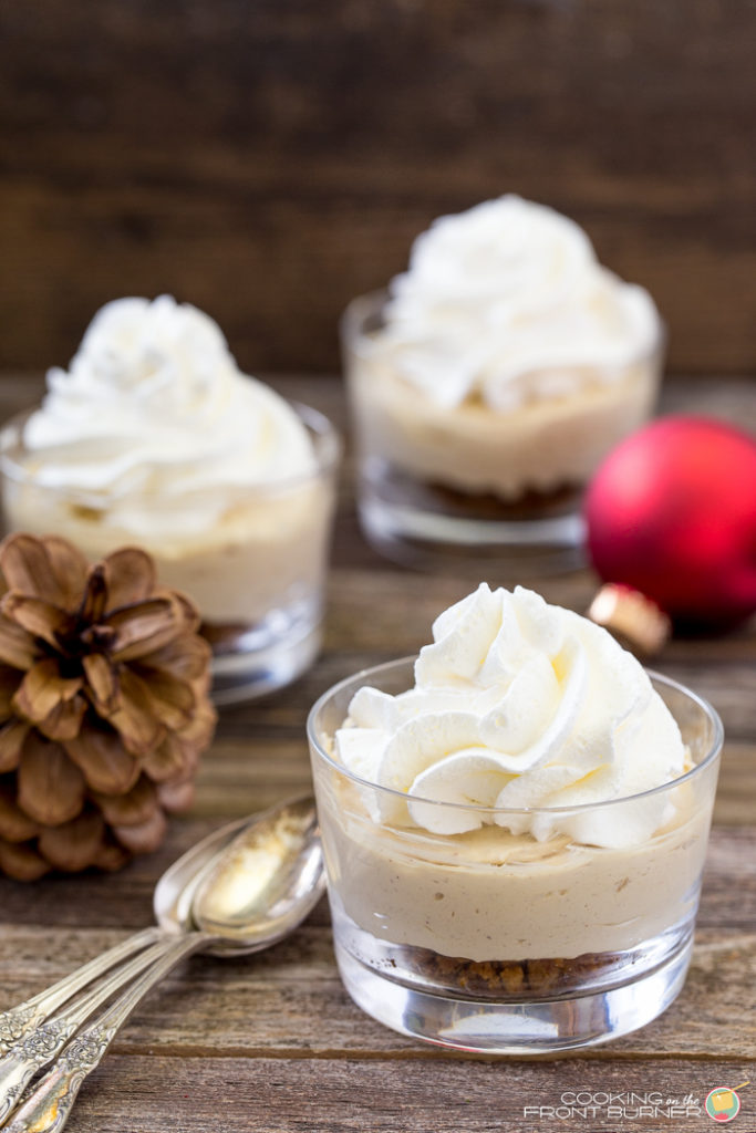 no-bake gingerbread cheesecake