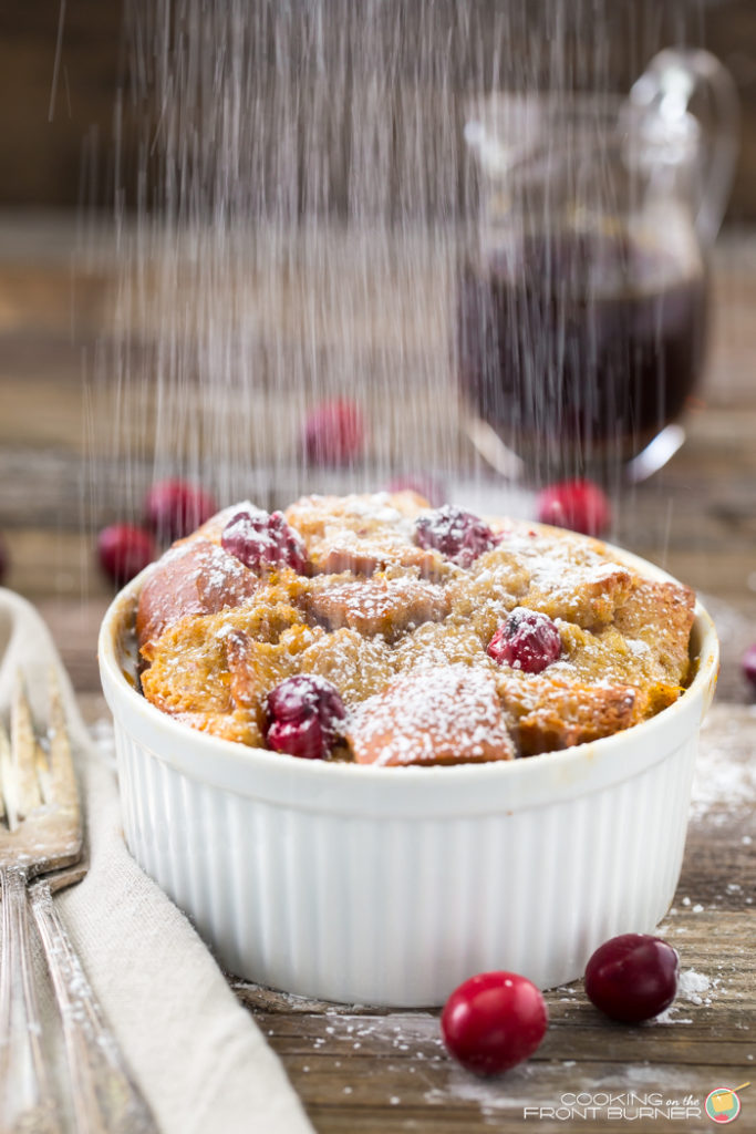 Overnight Eggnog French Toast with Powdered Sugar