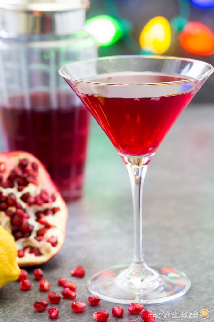 Pomegranate Martinis for the Holidays