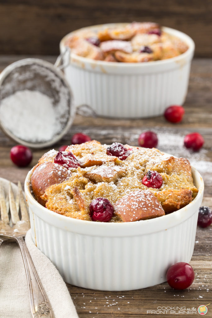 Overnight Eggnog French Toast image Overnight Eggnog French Toast with Cranberries