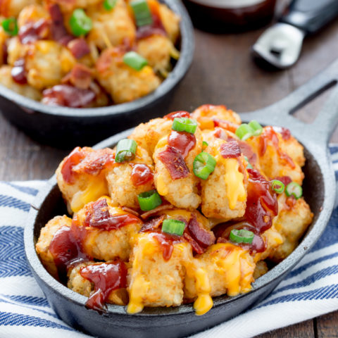 BBQ Bacon Cheesy Totchos