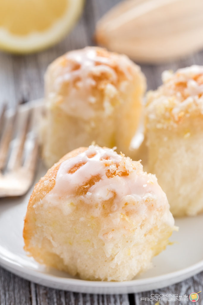 Lemon Pull Apart Rolls