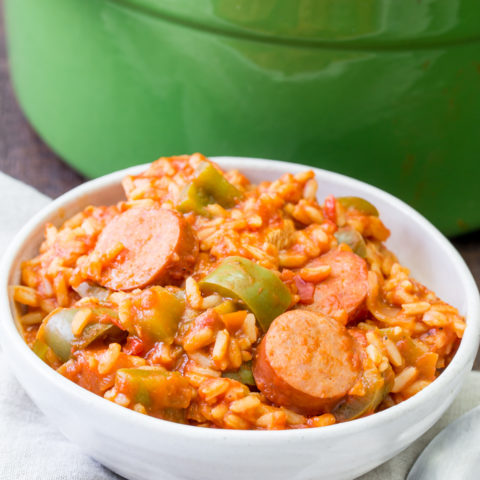 Quick and Easy One Pot Jambalaya