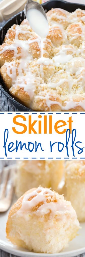 Skillet Lemon Rolls