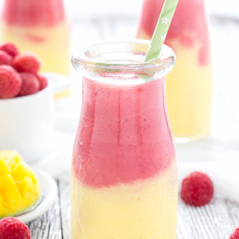 Mango Raspberry Sunshine Smoothie