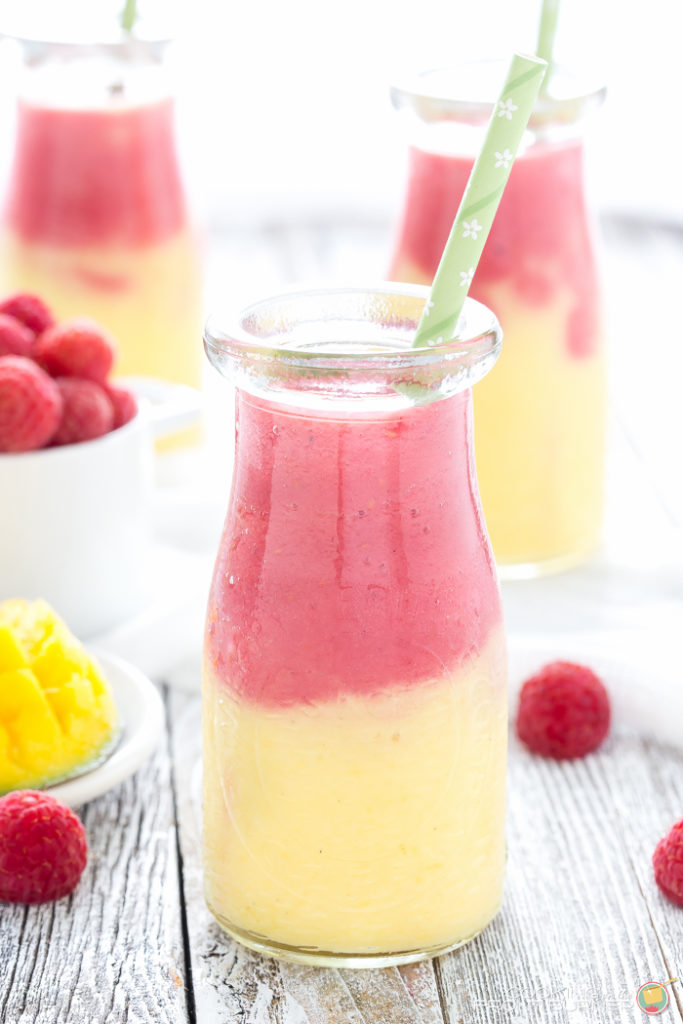 Mango Raspberry Sunshine Smoothie