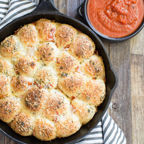 Pull Apart Pizza Rolls