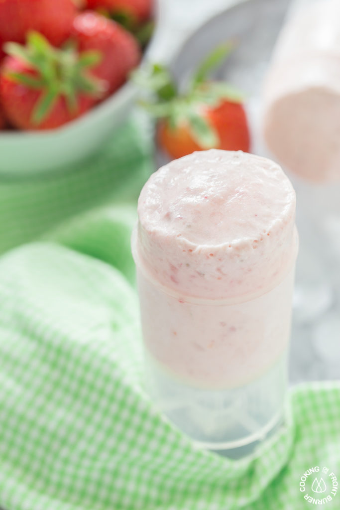 Bourbon Fresh Strawberry Push Ups