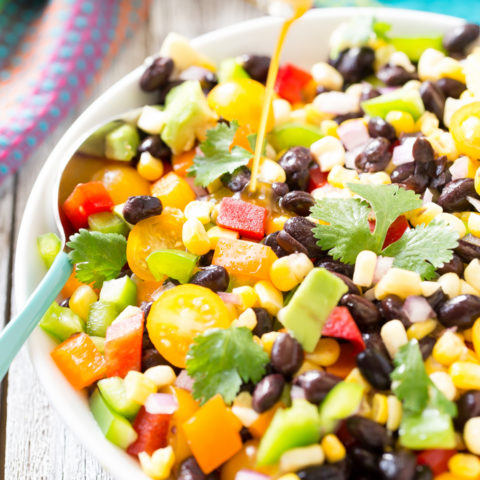 Easy Black Bean Corn Salad