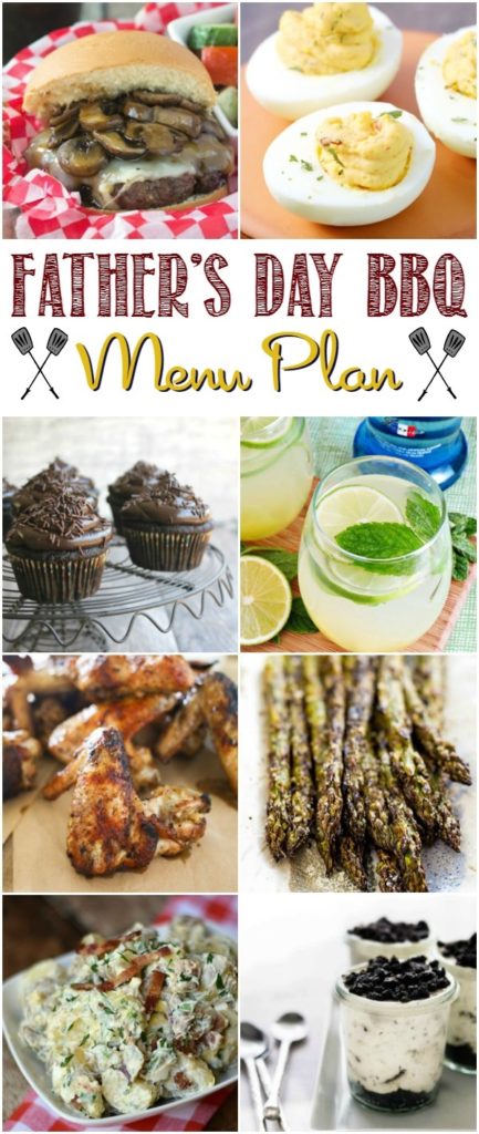father’s day menu