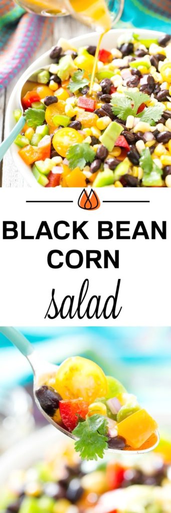 Black Bean and Corn Salad with Chili Lime Vinaigrette