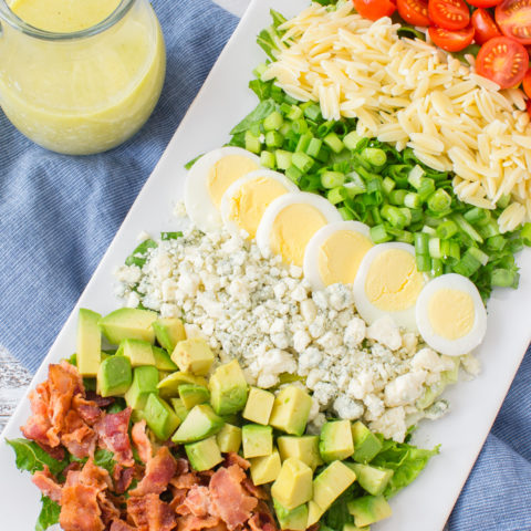 Easy Cobb Orzo Salad