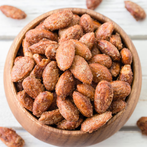 Spicy Pumpkin Spice Almonds