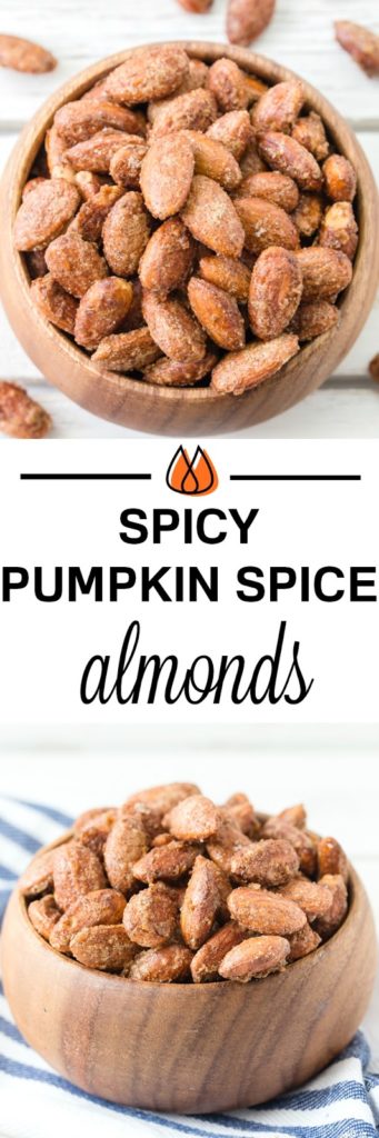 Spicy Pumpkin Spice Almonds