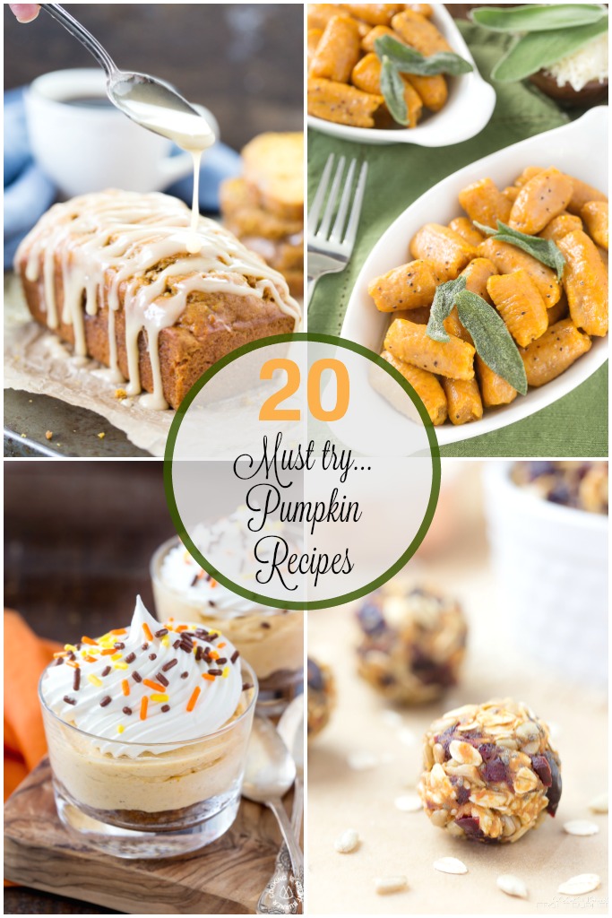 20 must try pumpkin recipes