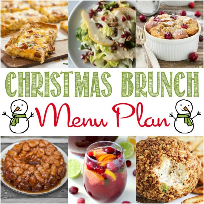 Have a holly jolly Christmas with this Best Christmas Brunch Menu.  You and your guests will love waking up in the morning to enjoy everything from beverages to dessert. 