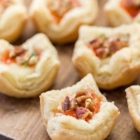 Brie Pepper Jelly Bites