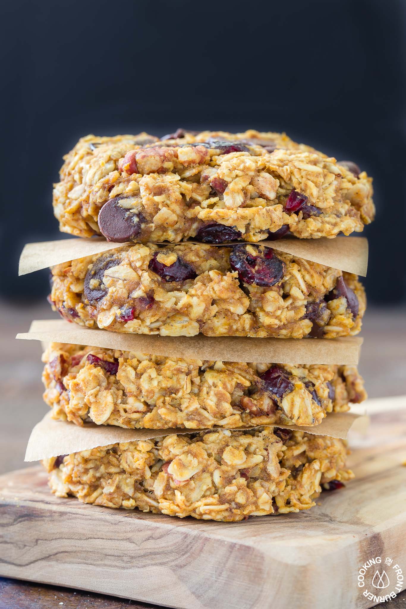 Healthy Pumpkin Oat Breakfast Cookies