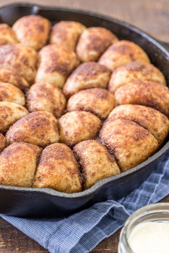 These Gingerbread Rolls with Eggnog Glaze are the perfect holiday breakfast treat!  They are so easy to do and make your kitchen smell wonderful while baking.