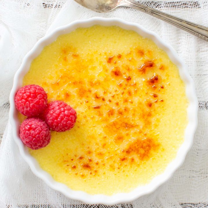 Lemon Creme Brulee