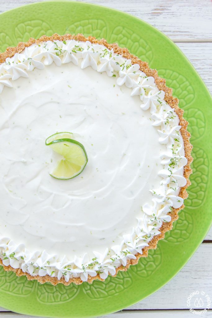 close of up pie on a plate