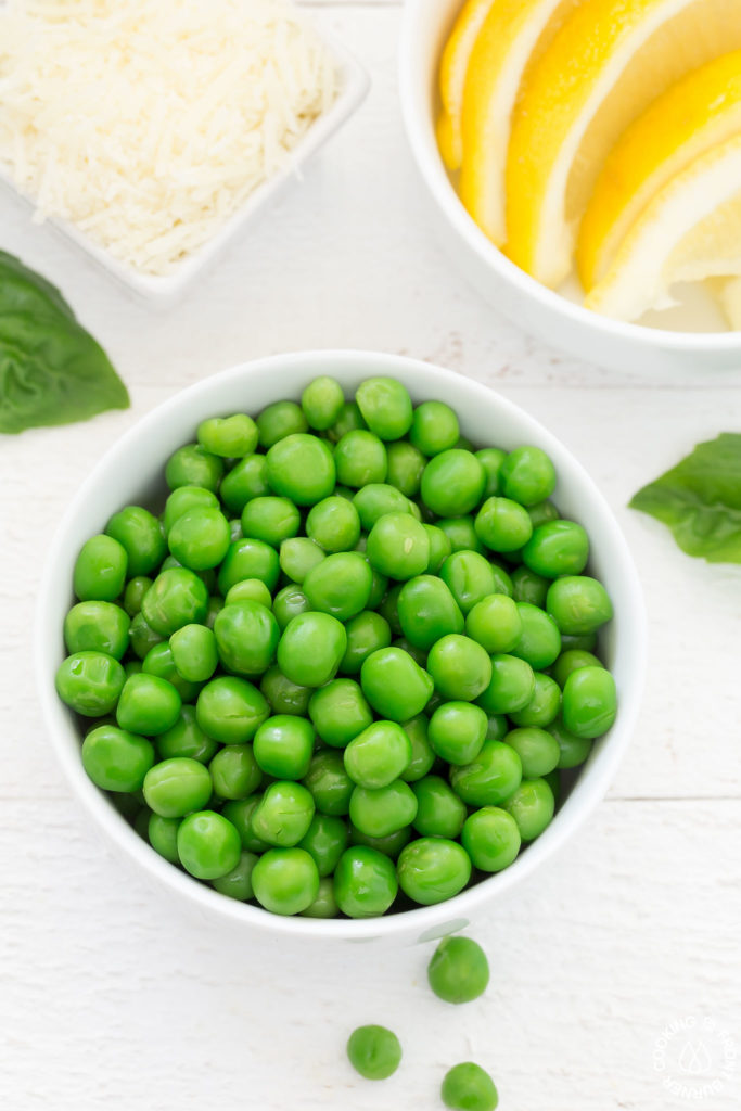 peas in a dish