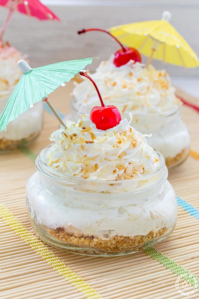 Tropical Pina Colada Pie