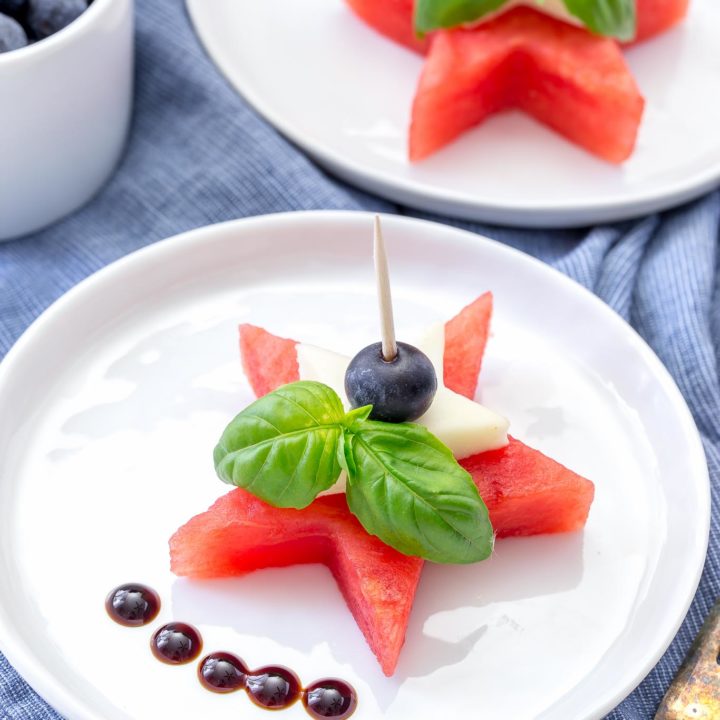 Watermelon Caprese Bites