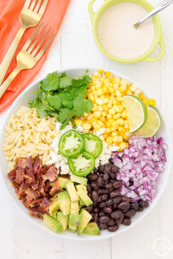 Mexican Street Corn Orzo Salad