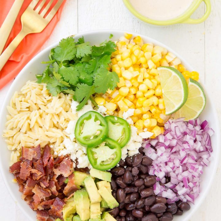 Mexican Street Corn Orzo Salad