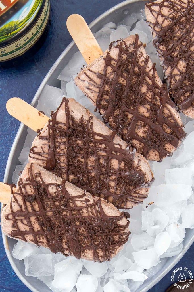 mudslide fudgesicle on ice