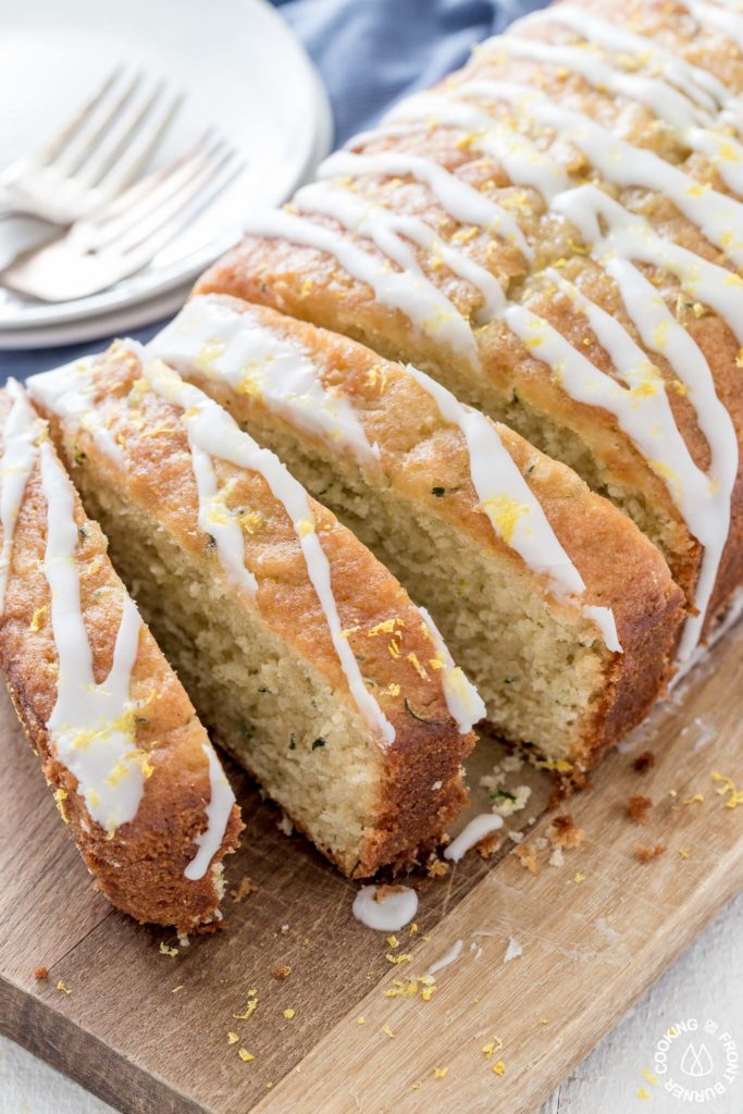 slices of zucchini bread