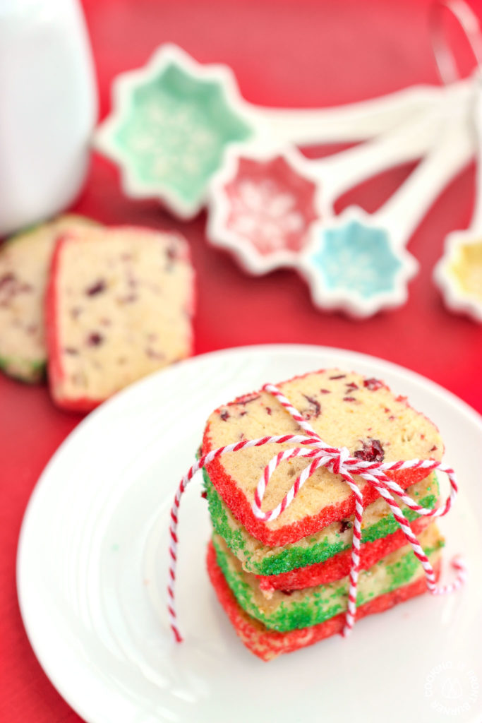 cookies on a white plate