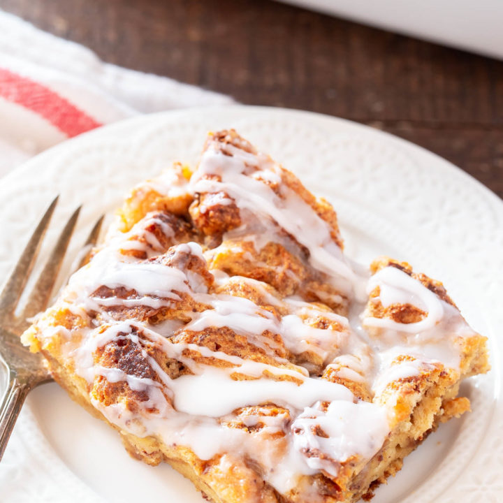 Cinnamon Roll Bread Pudding