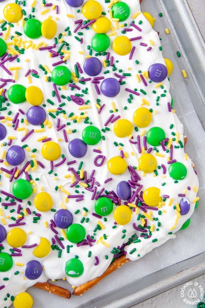 sweet and salty mardi gras bark